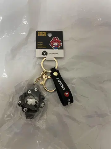 마이멜로디 간사이 만박 산리오 블랙 미야쿠미야쿠 키링 (2)