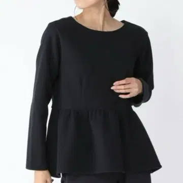밴야드 스톰 [세탁 가능] 페플럼 풀오버 블랙