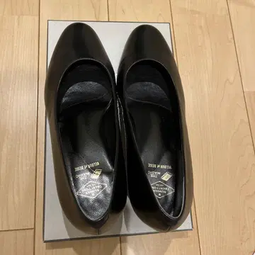 블랙 펌프스 24 EEE 힐 약 5cm