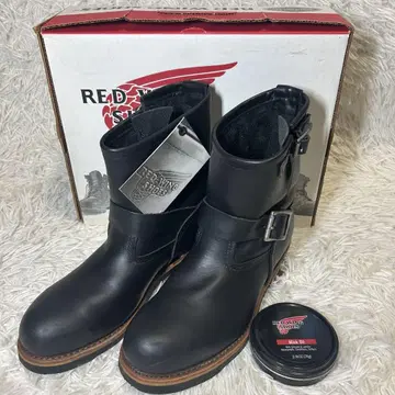 새상품급 red wing 2976 숏 엔지니어 부츠 스틸 25.5