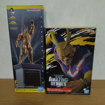 나의 히어로 아카데미아 올마이트 피규어 2개 세트 미개봉품