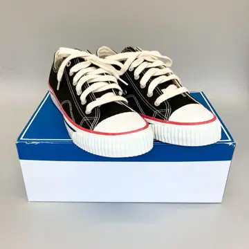 미사용 Dappers 스니커즈 캔버스 1650 블랙 27cm