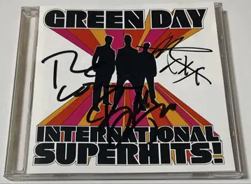 GREEN DAY INTERNATIONAL SUPERHITS! 사인 포함