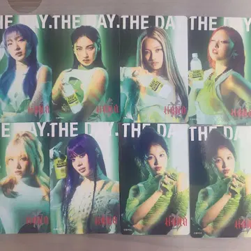 바디멘테 HANA 트레이딩 카드 7종류