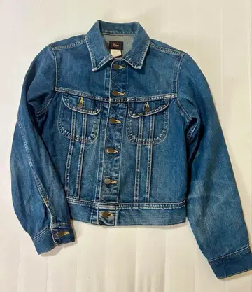 Lee 0411 리 일본제 빨간색 택 빈티지 복각판 데님 자켓