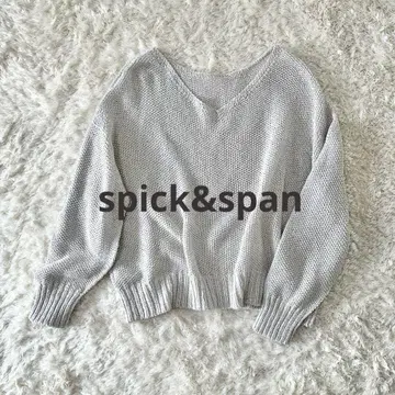 [ 새상품급 ] spick&span 2way 풀오버 페이퍼얀 최근 모델