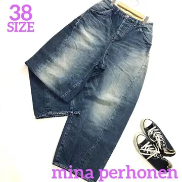 mina perhonen always 벌룬 와이드 데님 2613