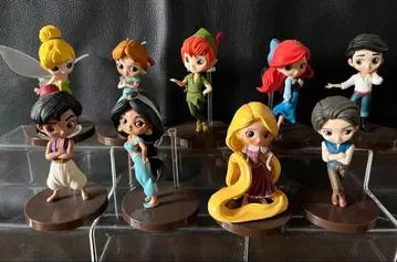 Qposket petit 라푼젤 플린 라이더 재스민 에릭