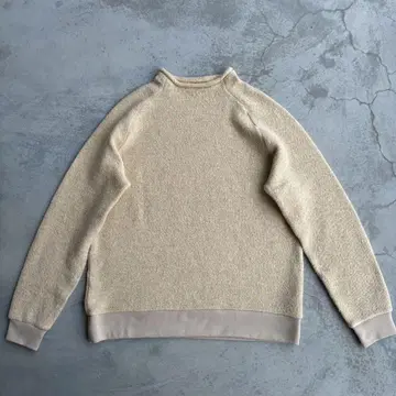 새상품급 blurhms 블럼스 트위드 플리스 보틀넥 풀오버