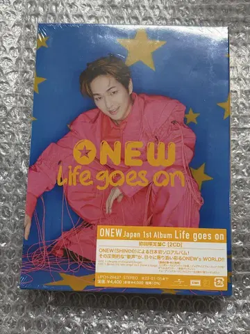 온유 ONEW Life goes on 앨범 미개봉 새상품 초회 한정판 C