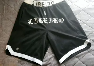 LIBEIRO 셋업 블랙 화이트 숏팬츠 T셔츠