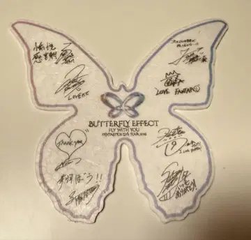 FANTASTICS FLYWITHYOU 나비 메시지 카드 낙하물