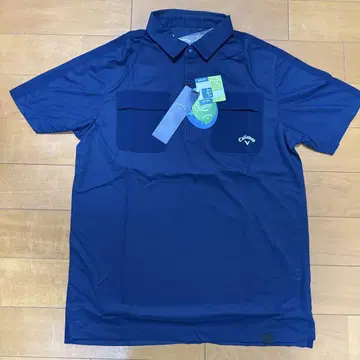 캘러웨이 네이비 피케 셔츠 미사용 새상품