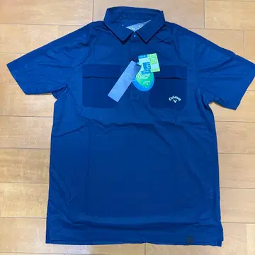 캘러웨이 네이비 피케 셔츠 미사용 새상품