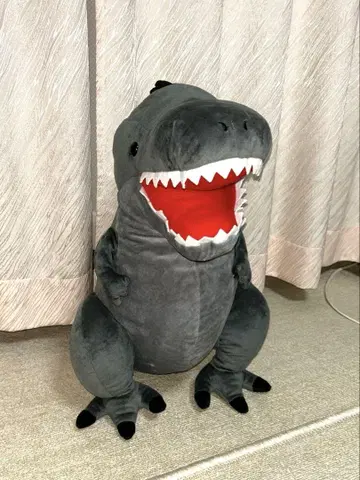 그레이 티라노사우루스 봉제 인형