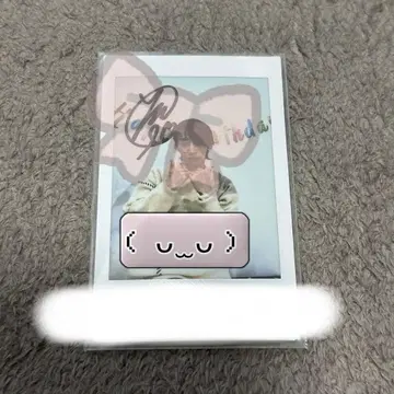 후쿠자와 유우 사인 포함 폴라로이드 생일 이벤트 2