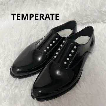 템퍼레이트 레인 슈즈 로퍼 펄 방수 24cm