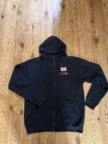 VANS 집업 후드티 블랙