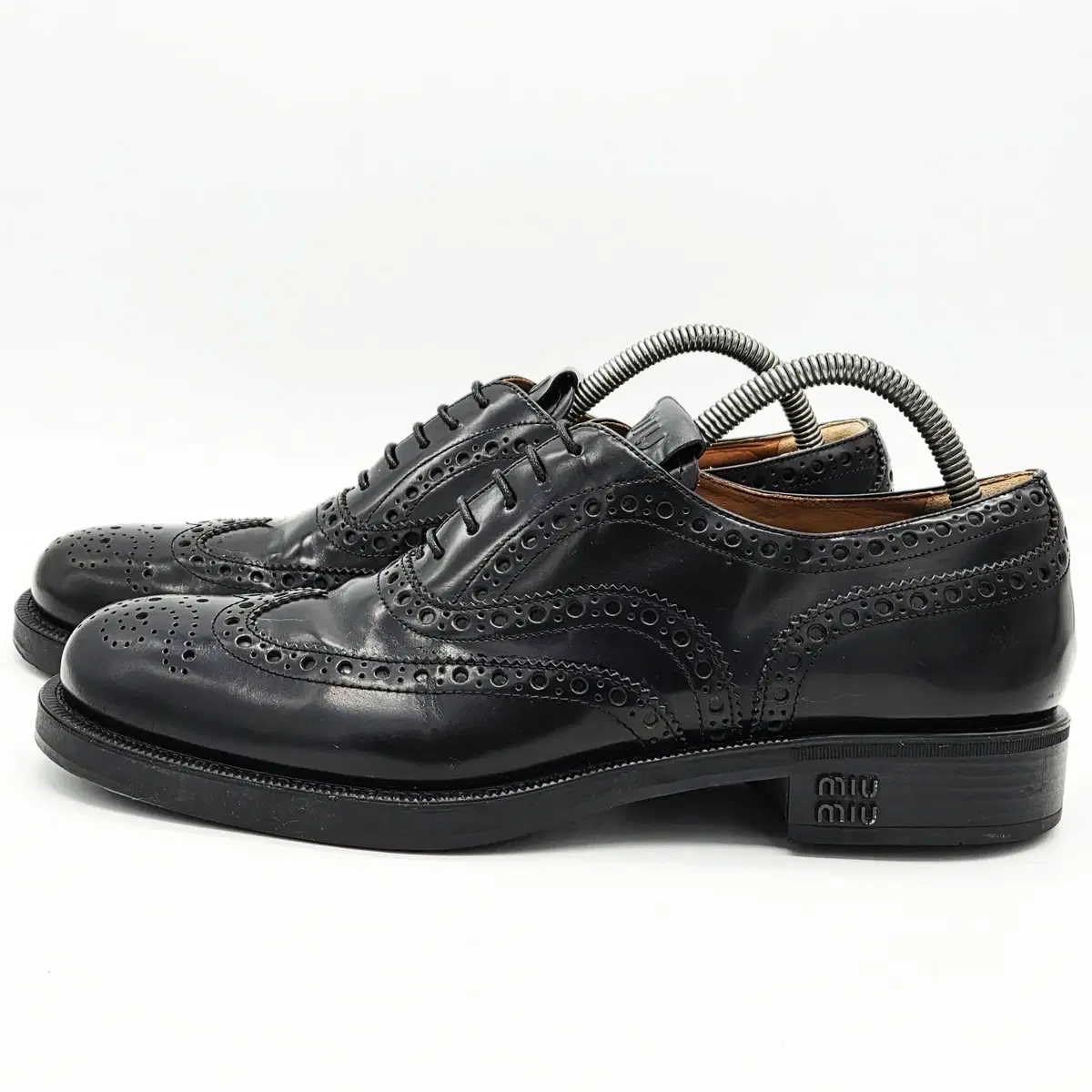 MIU MIU 미우미우 Miu Miu x Church's 23FW Brushed Leather Brogue