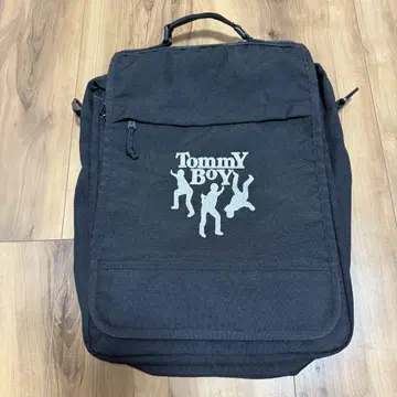 토미 보이 레코드 백 블랙 90s