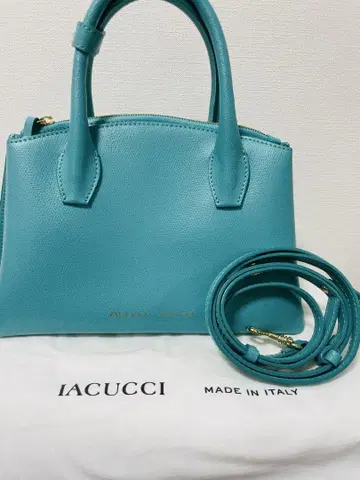 IACUCCI 베라르 2way 숄더백 블루그린