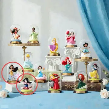 디즈니 프린세스 팝마트 2개 세트