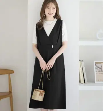 아로타 고급 카슈쿨 오버롤 스커트 M