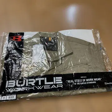 BURTLE 6101 워크 셔츠 L 사이즈 23 카키