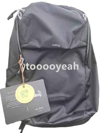 bellroy 블랙 백팩