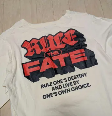 RULE THE FATE 롱T셔츠 size2
