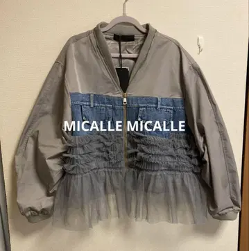 [ MICALLE MICALLE/미카레미카레 ] 이소재 도킹 자켓