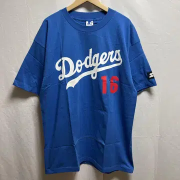 90s 데드스탁 DODGERS 노모 히데오 T셔츠 STARTER