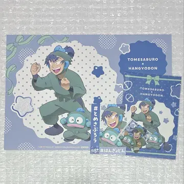 닌타마 란타로 산리오 콜라보 아모카페 식만류삼랑 4점 세트