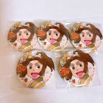 닌타마 란타로 히라타키야샤마루 시타마치 산책 캔뱃지