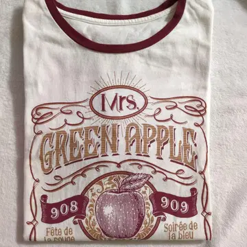 T셔츠 앙상블 투어 루즈 Mrs. GREEN APPLE 미세스
