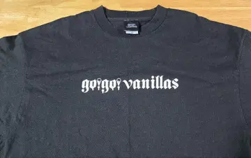 go!go!vanillas 블랙 T셔츠 XL