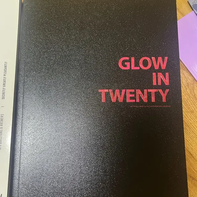 방탄소년단 정국 스무살 포토북 GLOW IN TWENTY