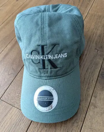 CALVIN KLEIN JEANS 그린 야구 모자