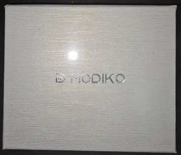 [Modiko] 남성용 2단 천연 가죽 지갑 대용량 (커피)