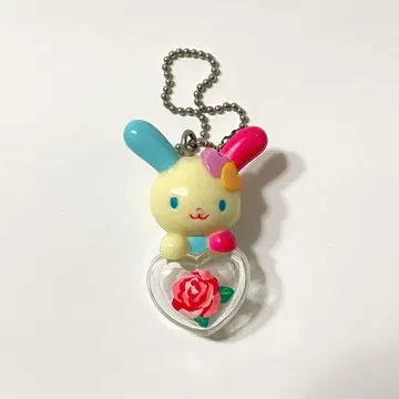 우사하나 볼체인 키링 마스코트 장미 꽃 헤이세이 레트로