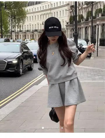 THE TOE 그레이스 카트 Dumbo Mini Skirt
