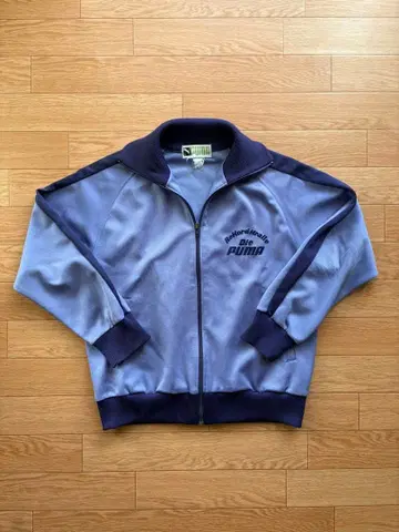 80s PUMA 트랙 자켓 자수 아이묭