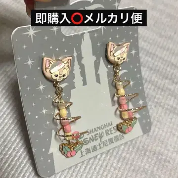 리나 벨 리나벨 상하이 디즈니 귀걸이 굿즈 윈터 매직