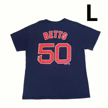L 마제스틱 MLB 보스턴 레드삭스 무키 베츠 티셔츠