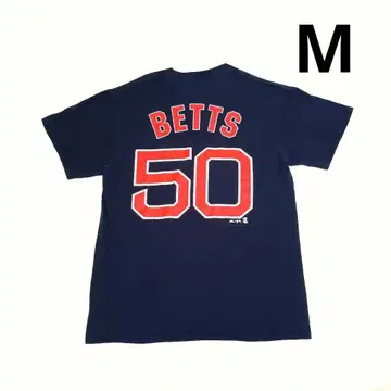 M 마제스틱 MLB 보스턴 레드삭스 무키 베츠 티셔츠