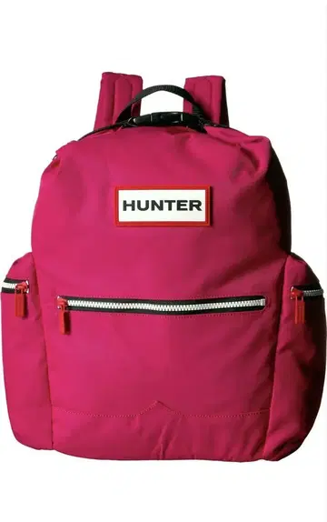 [ 미사용 새상품 ] 정품 HUNTER 나일론 백팩 핑크 백