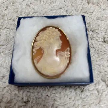 이탈리아 구매 쉘 카메오 브로치 펜던트 탑 목걸이