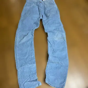 90S USA제 화이트 탭 555 각인 발렌시아 코듀로이 팬츠 BIG E