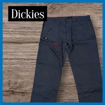 Dickies 더블니 카고 팬츠 다크 그레이
