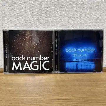 back number 앨범 2장 세트 앙코르 magic